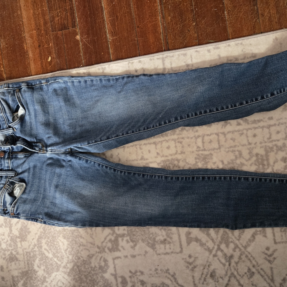 Judy Blue Classic Blue Skinny Jeans with Contrasting Stitching